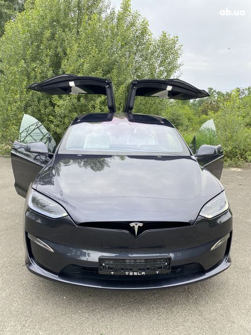 Tesla Model X 2024 серый - фото 20