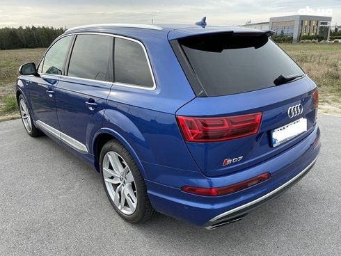 Audi SQ7 2016 голубой - фото 3