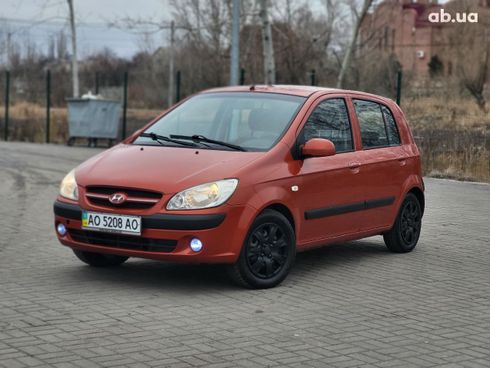 Hyundai Getz 2008 золотистый - фото 12