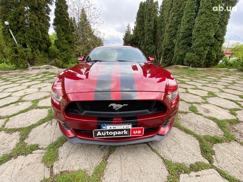 Ford Mustang 2016 красный - фото 3