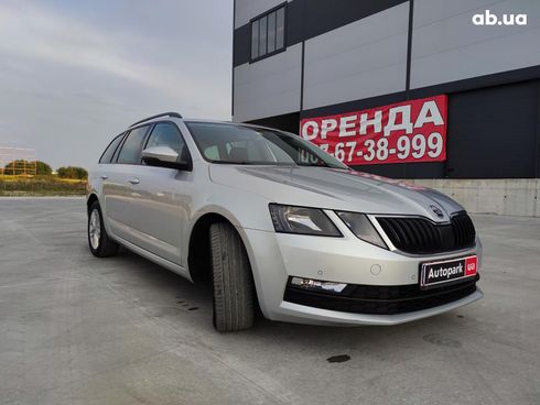 Skoda octavia a7 2017 серый - фото 3