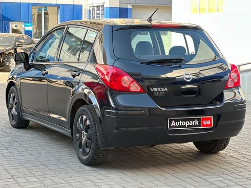 Nissan Versa 2009 черный - фото 10