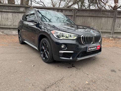 BMW X1 2016 черный - фото 3