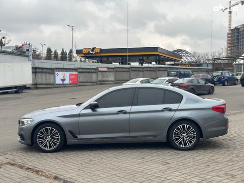 BMW 5 серия 2017 серый - фото 8
