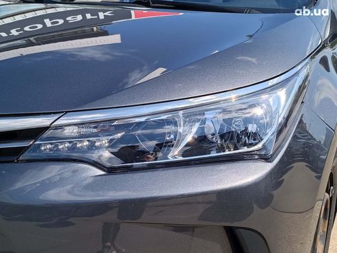 Toyota Corolla 2016 серый - фото 15