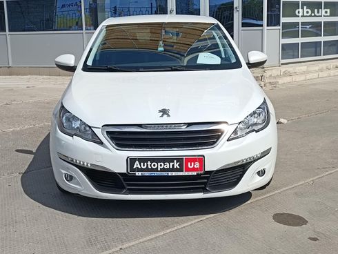 Peugeot 308 2016 белый - фото 2