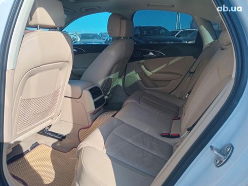 Audi A6 2014 белый - фото 21