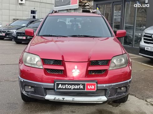 Mitsubishi Outlander 2003 красный - фото 2