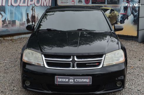 Dodge Avenger 2012 черный - фото 3