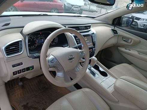Nissan Murano 2017 белый - фото 21