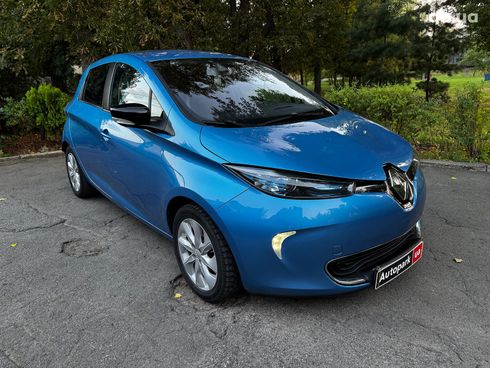 Renault Zoe 2016 синий - фото 3