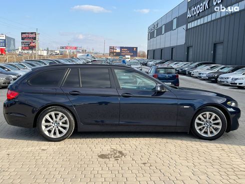 BMW 5 серия 2010 синий - фото 41