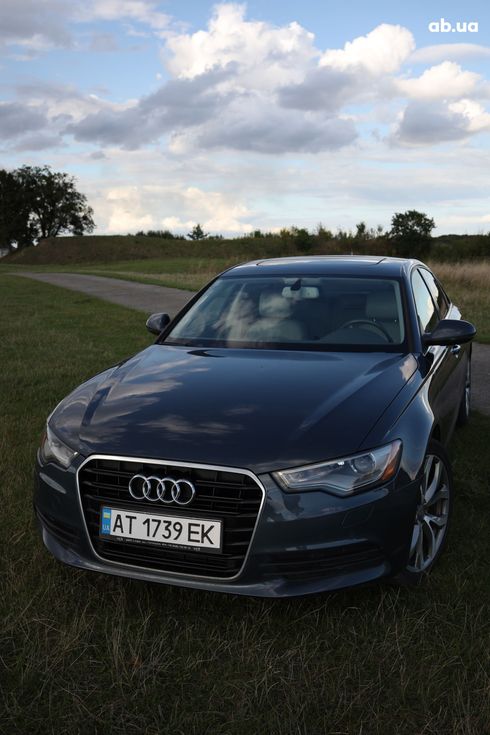 Audi A6 2013 серый - фото 18