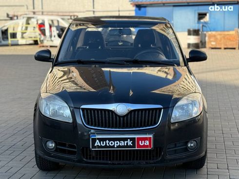 Skoda Fabia 2008 черный - фото 4