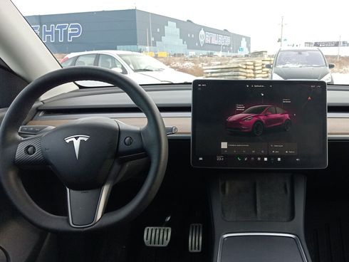 Tesla Model Y 2022 серый - фото 37