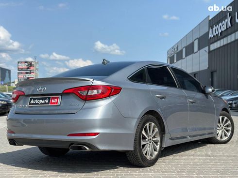 Hyundai Sonata 2014 серый - фото 9