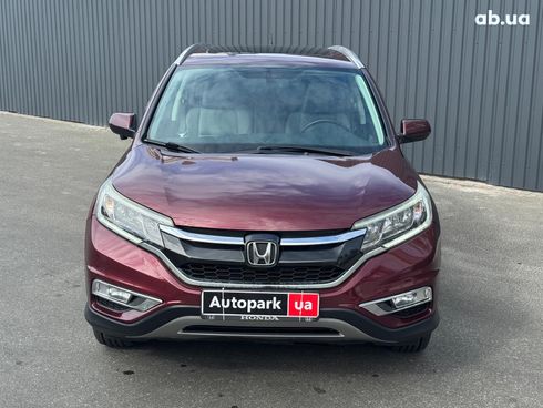 Honda CR-V 2016 красный - фото 4