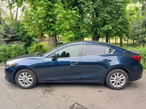 Mazda 3 2015 синий - фото 8