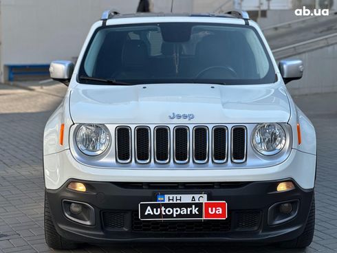 Jeep Renegade 2015 белый - фото 3