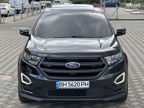 Ford Edge 2015 черный - фото 2