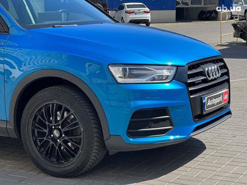 Audi Q3 2017 синий - фото 5