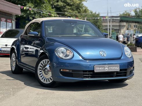 Volkswagen Beetle 2015 синий - фото 7