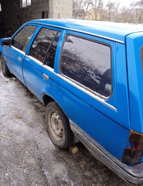 Opel Rekord 1985 синий - фото 4