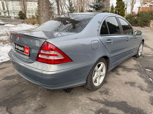 Mercedes-Benz C-Класс 2005 серый - фото 5