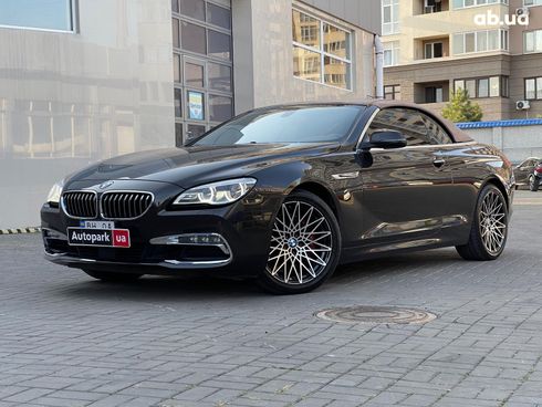BMW 6 серия 2015 черный - фото 3