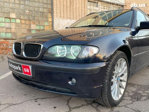 BMW 3 серия 2003 синий - фото 4