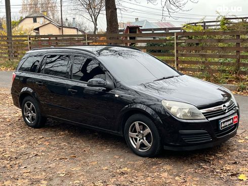 Opel Astra 2006 черный - фото 3