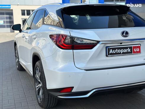 Lexus rx 450 h 2021 белый - фото 8