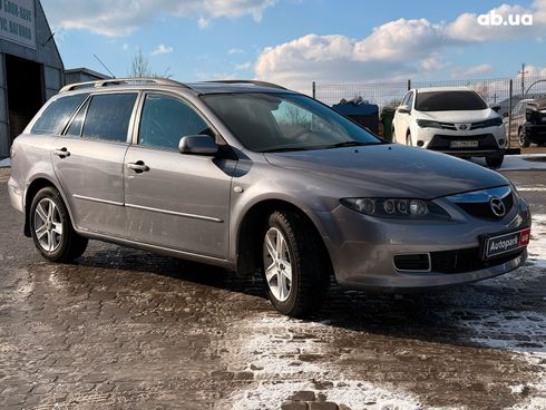 Mazda 6 2005 серый - фото 10