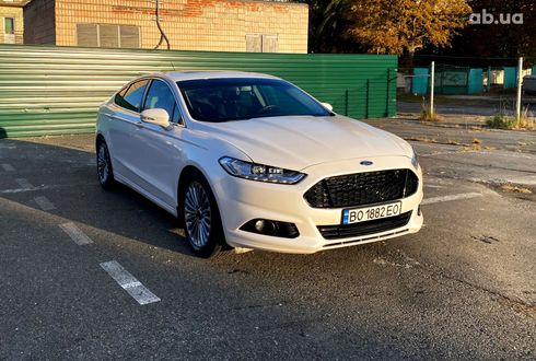 Ford Fusion 2014 белый - фото 8