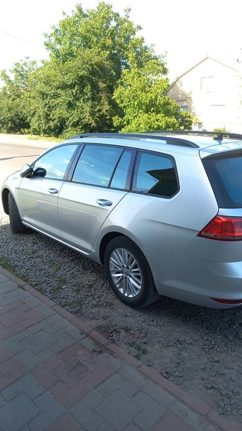 Volkswagen Golf 2014 серебристый - фото 8