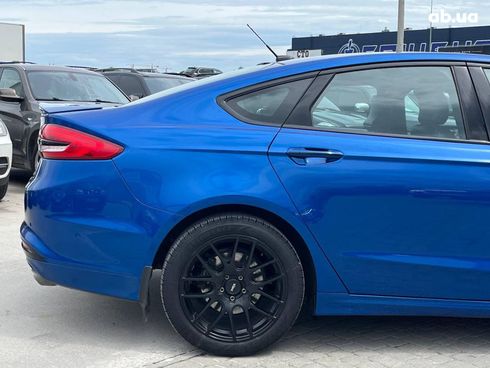 Ford Fusion 2017 синий - фото 8