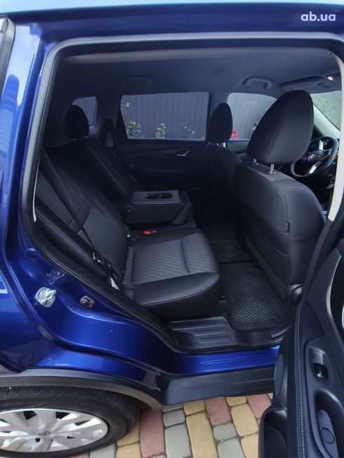 Nissan Rogue 2017 синий - фото 9