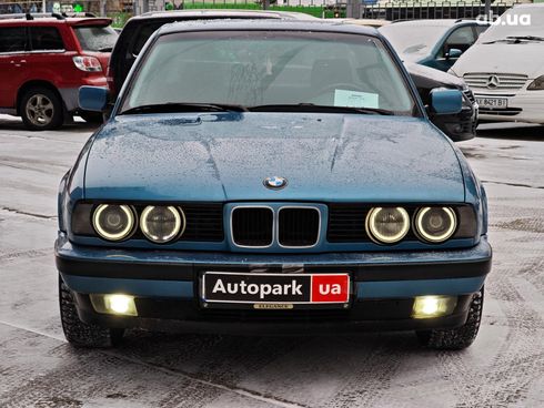 BMW 5 серия 1993 синий - фото 2