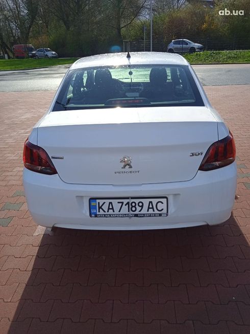Peugeot 301 2019 белый - фото 4