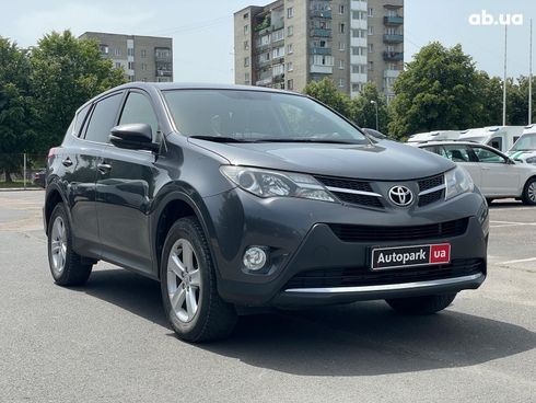 Toyota RAV4 2013 серый - фото 3