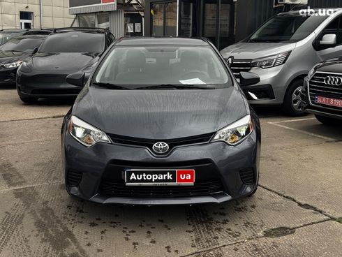 Toyota Corolla 2016 серый - фото 2