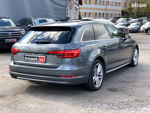 Audi A4 2016 серый - фото 5