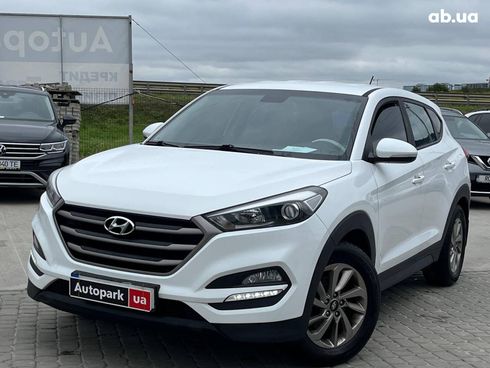 Hyundai Tucson 2016 белый - фото 3