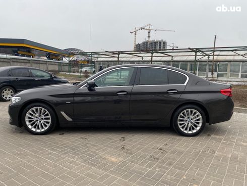 BMW 5 серия 2017 коричневый - фото 2