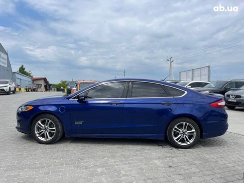 Ford Fusion 2015 синий - фото 7