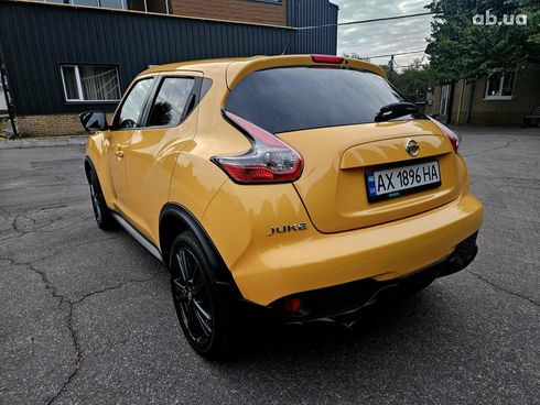 Nissan Juke 2017 желтый - фото 8