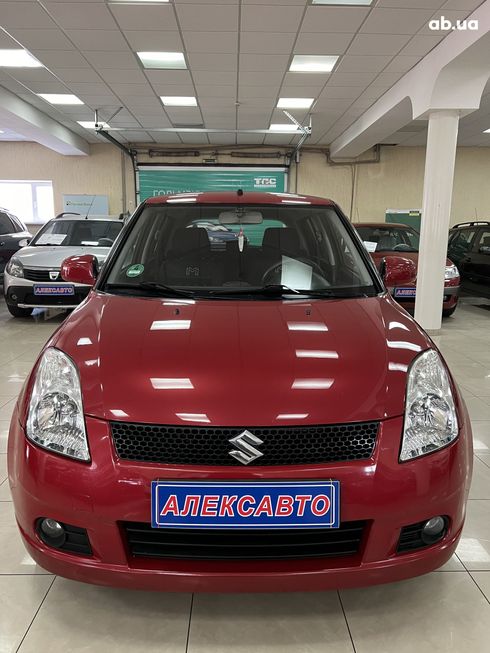 Suzuki Swift 2005 красный - фото 12