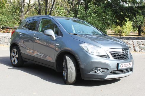 Opel Mokka 2014 серый - фото 8