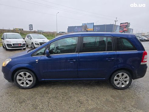 Opel Zafira 2010 синий - фото 7