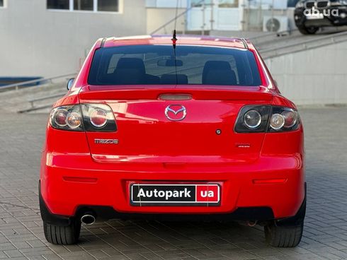 Mazda 3 2007 красный - фото 6